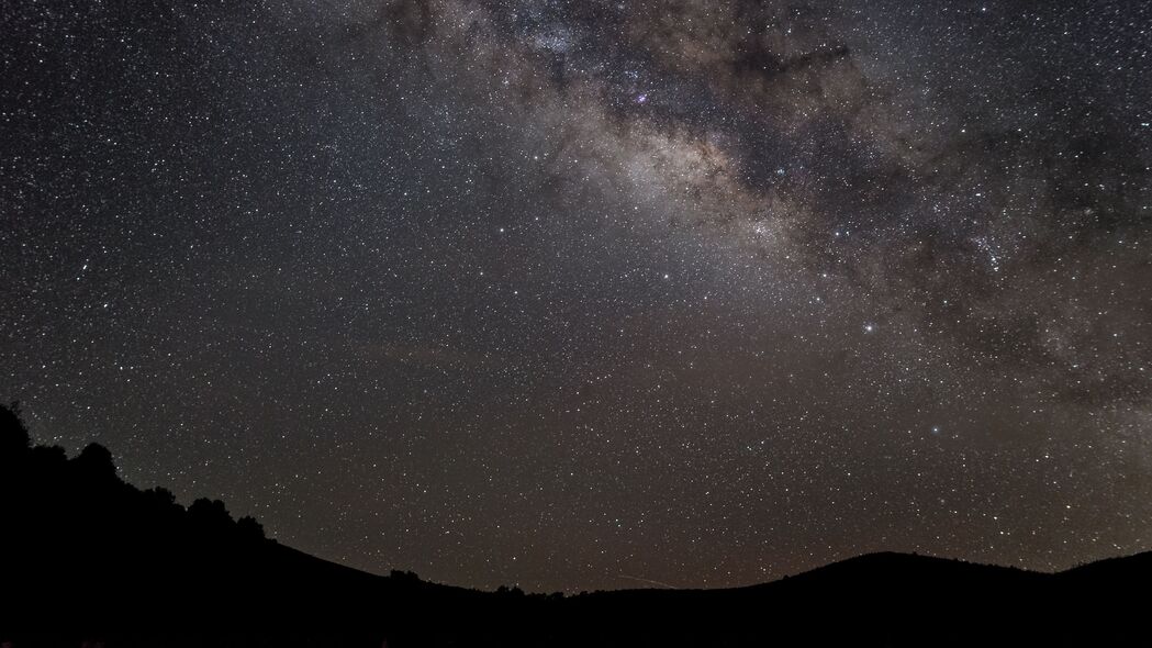 3840x2160 夜 星空 银河 黑暗壁纸 背景4k uhd 16:9