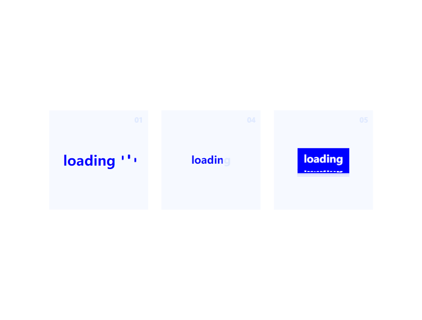 loading加载动画设计，css加载动画下载