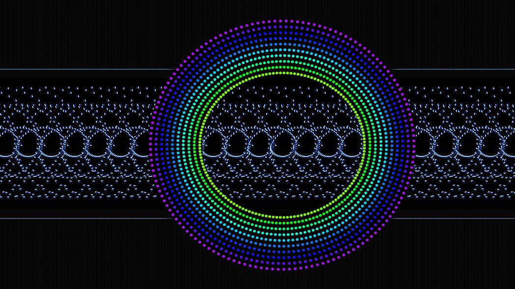 3840x2160 圆形 点 图案 彩色 抽象 4k壁纸 uhd 16:9
