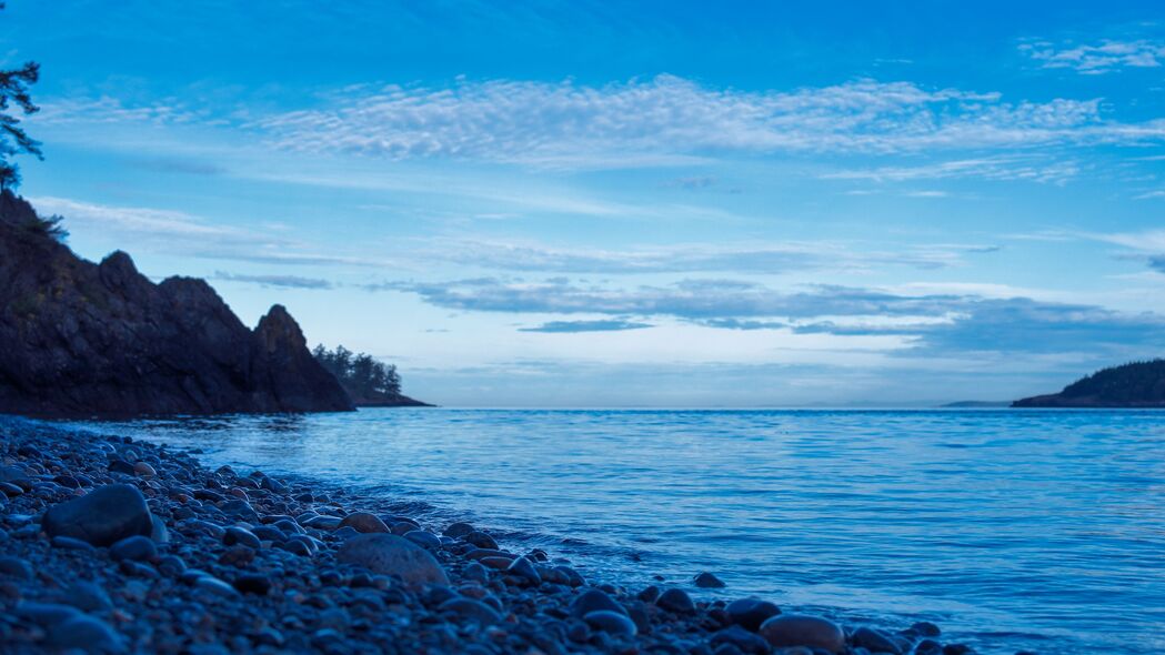 3840x2160 海岸 石头 岩石 大海 风景 4k壁纸 uhd 16:9