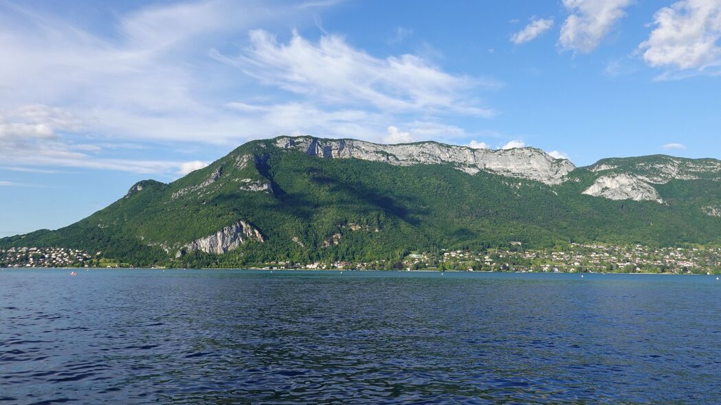 3840x2160 岛屿 绿色 海 水 自然 景观 4k壁纸 uhd 16:9