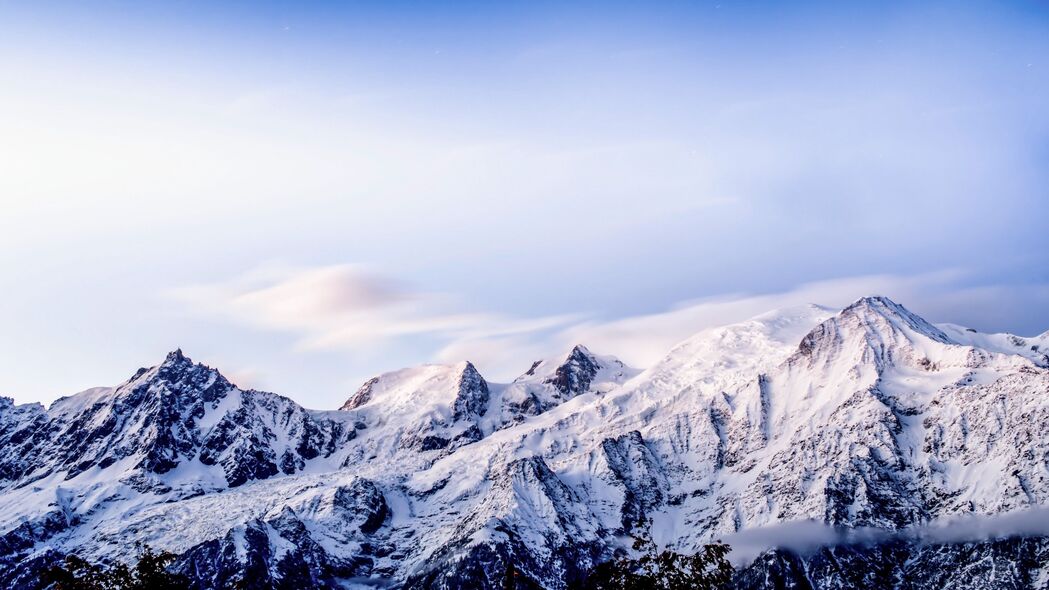 3840x2160 山脉 雪 风景 阿尔卑斯 4k壁纸 uhd 16:9