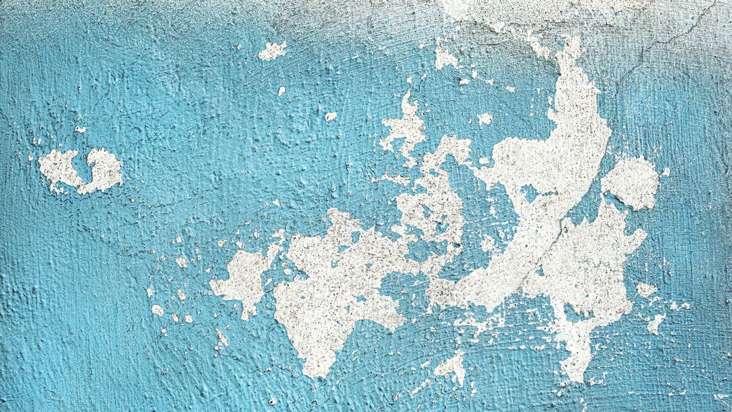 3840x2160 油漆 墙壁 旧 纹理 蓝色 表面 4k壁纸 uhd 16:9
