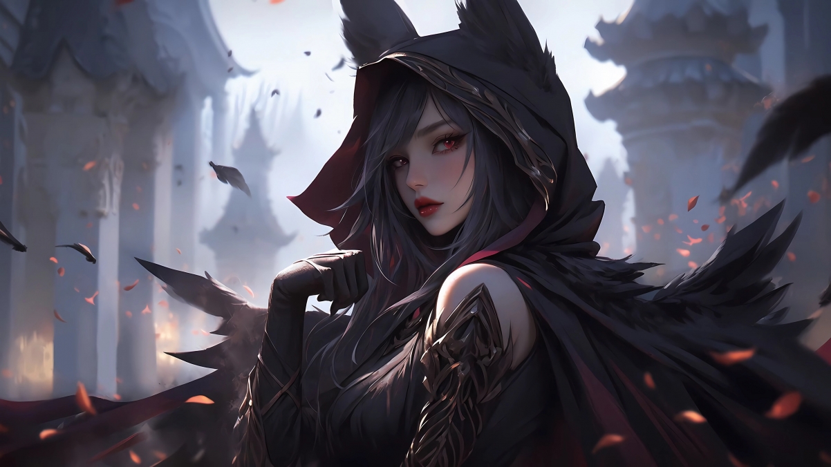 英雄联盟 xayah 美女人物4K壁纸