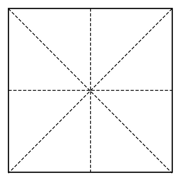 复古黑色田字格