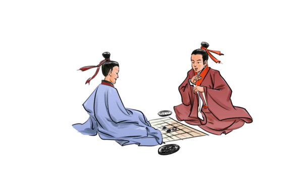 下棋古代人物