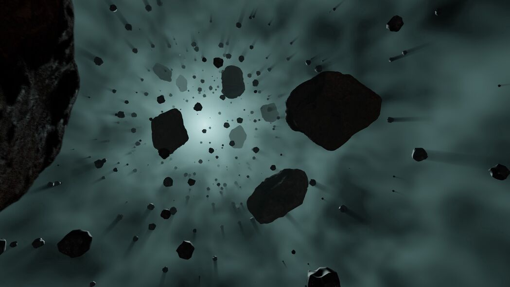 3840x2160 小行星 石头 秋季壁纸 背景