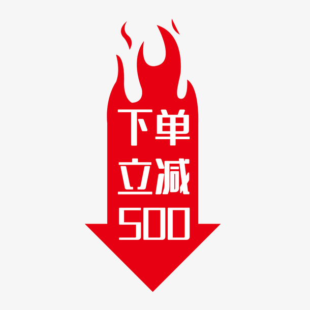 电商下单立减500