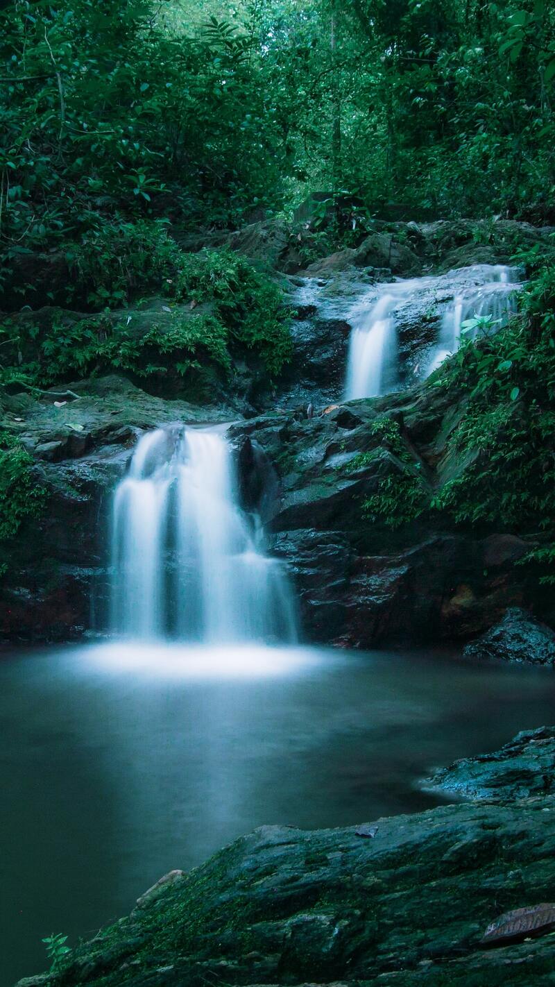 唯美的流水风景