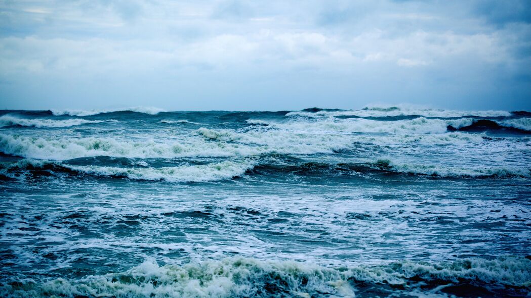 3840x2160 大海 海浪 风暴 水 自然 4k壁纸 uhd 16:9