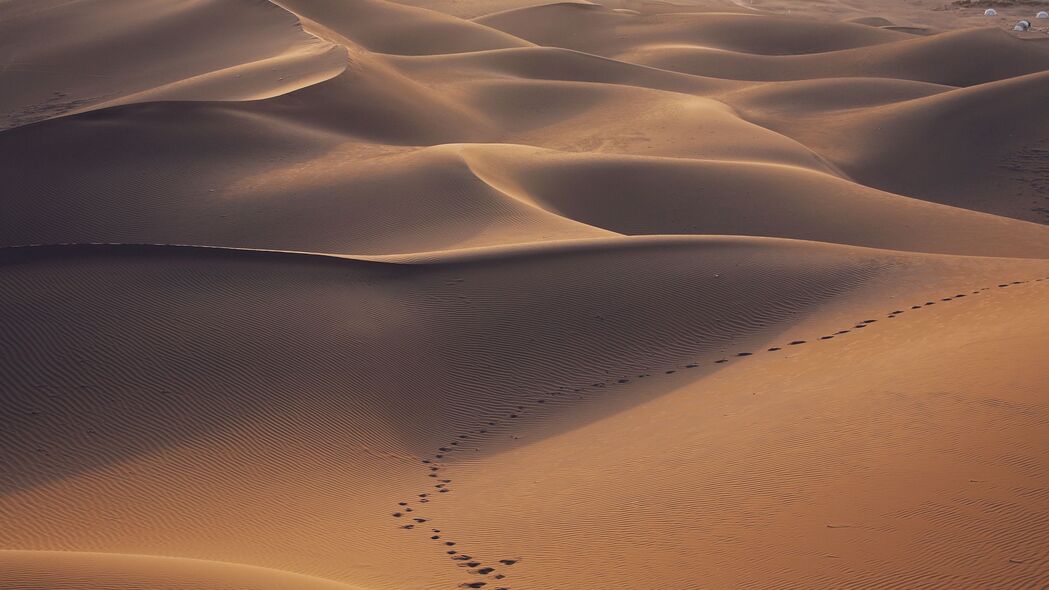 3840x2160 沙漠 沙丘 沙子 痕迹 风景 4k壁纸 uhd 16:9