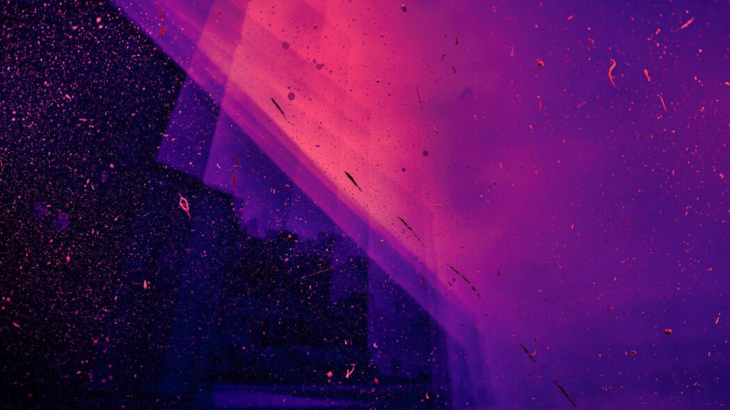 3840x2160 飞溅 斑点 表面 淡紫色 反射 4k壁纸 uhd 16:9
