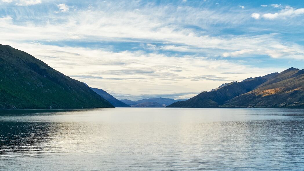 3840x2160 湖 水 山的天空 风景 新西兰 4k壁纸 uhd 16:9