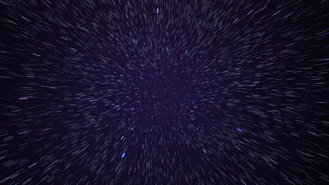 3840x2160 星星 闪耀 线条 光线 天空 4k壁纸 uhd 16:9