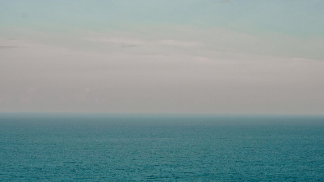 3840x2160 大海 海洋 地平线 波纹 天空 水 4k壁纸 uhd 16:9