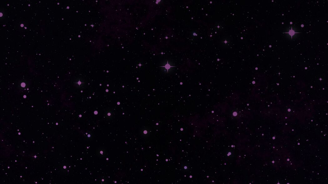 3840x2160 星空 星星 闪耀 淡紫色 黑色 4k壁纸 uhd 16:9