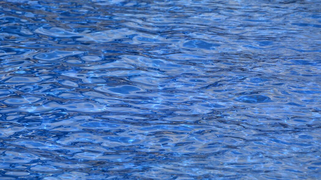 3840x2160 水 表面 波纹 蓝色 饱和 波浪 4k壁纸 uhd 16:9