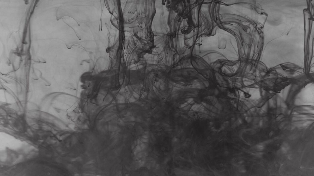 3840x2160 油漆 液体 bw 凝块 4k壁纸 uhd 16:9