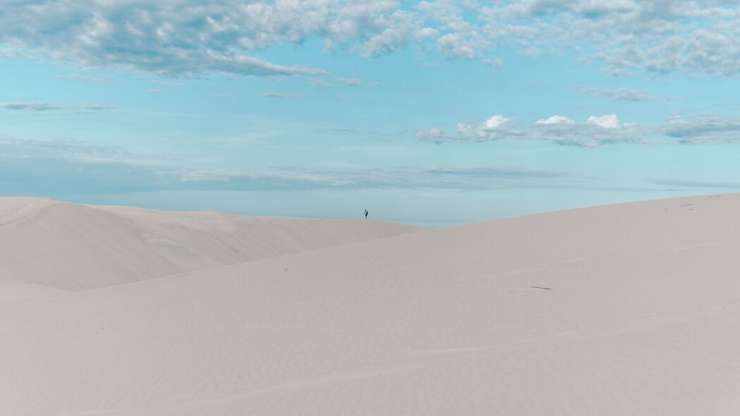 3840x2160 沙漠 沙丘 极简主义 剪影 沙子 孤独的 4k壁纸 uhd 16:9
