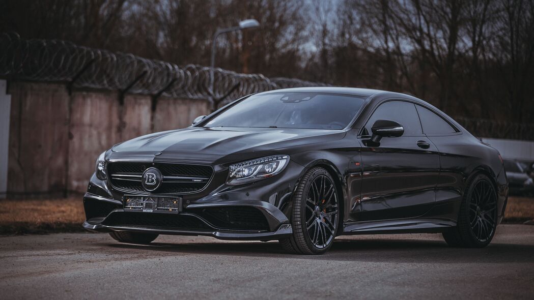 3840x2160  brabus s级 brabus 自动 黑色 4k壁纸 uhd 16:9