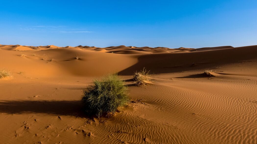 3840x2160 撒哈拉 沙漠 沙子 天空 4k壁纸 uhd 16:9