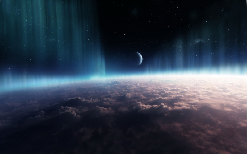 科技元素,星球，海报,宇宙banner图