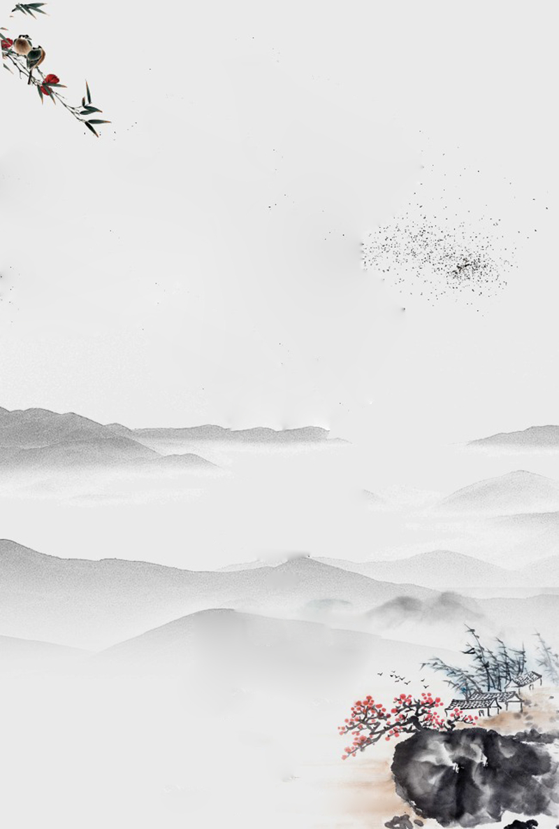 中国风海报背景美图