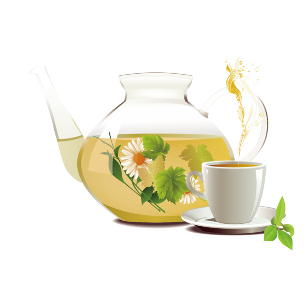 品尝香气扑鼻的花茶