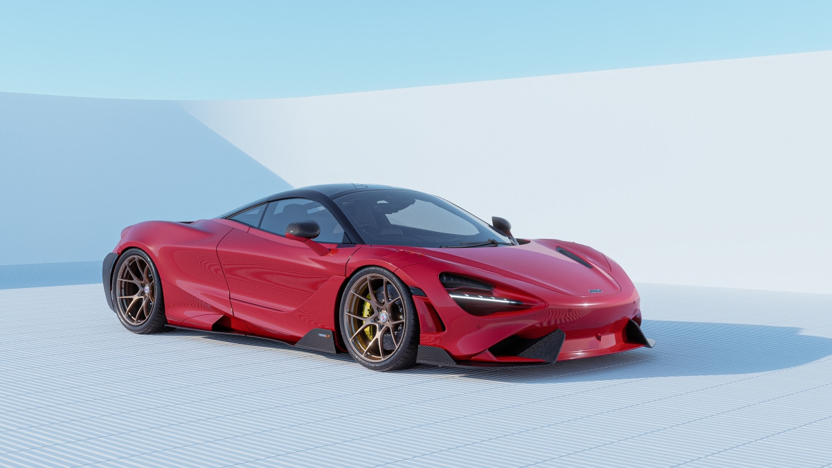 迈凯伦765LT CGI 4k壁纸 3840*2160