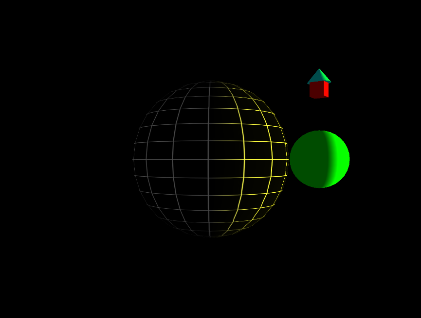 行星3D模型制作，行星轨道场景动态图片