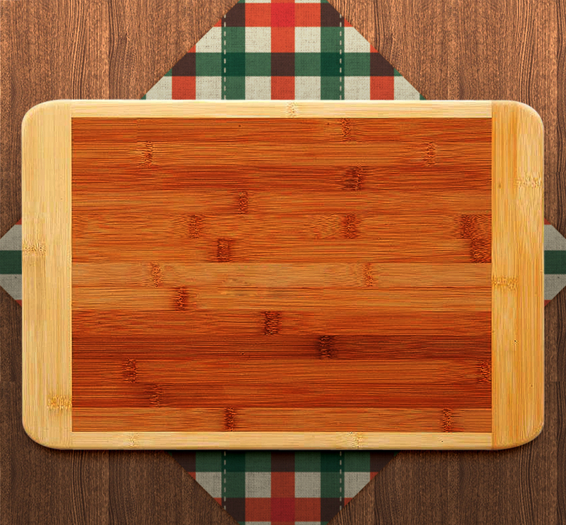 木纹餐盘格子平面背景