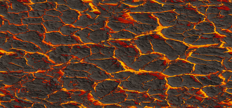 岩浆熔岩裂缝背景