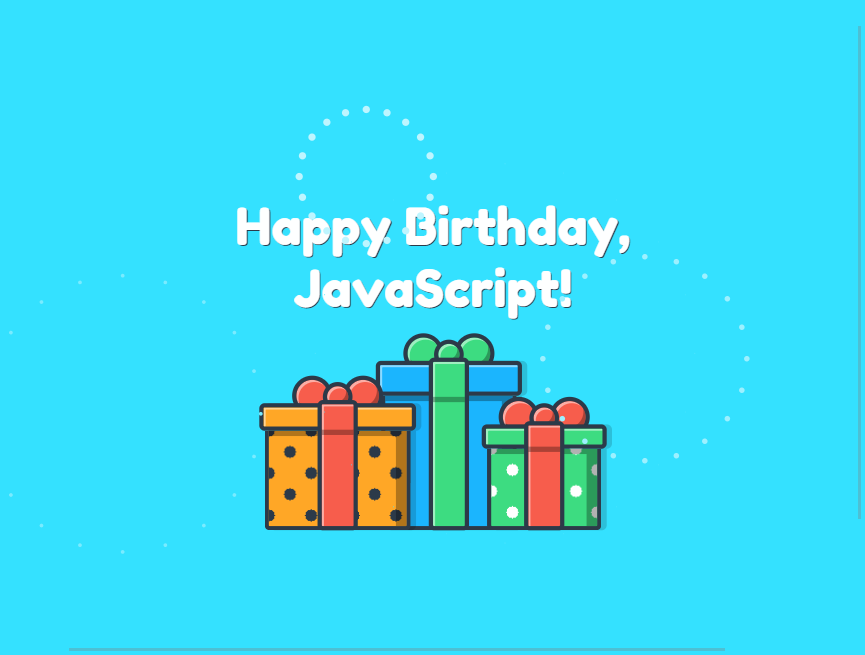 生日动画制作，JavaScript生日祝福模板