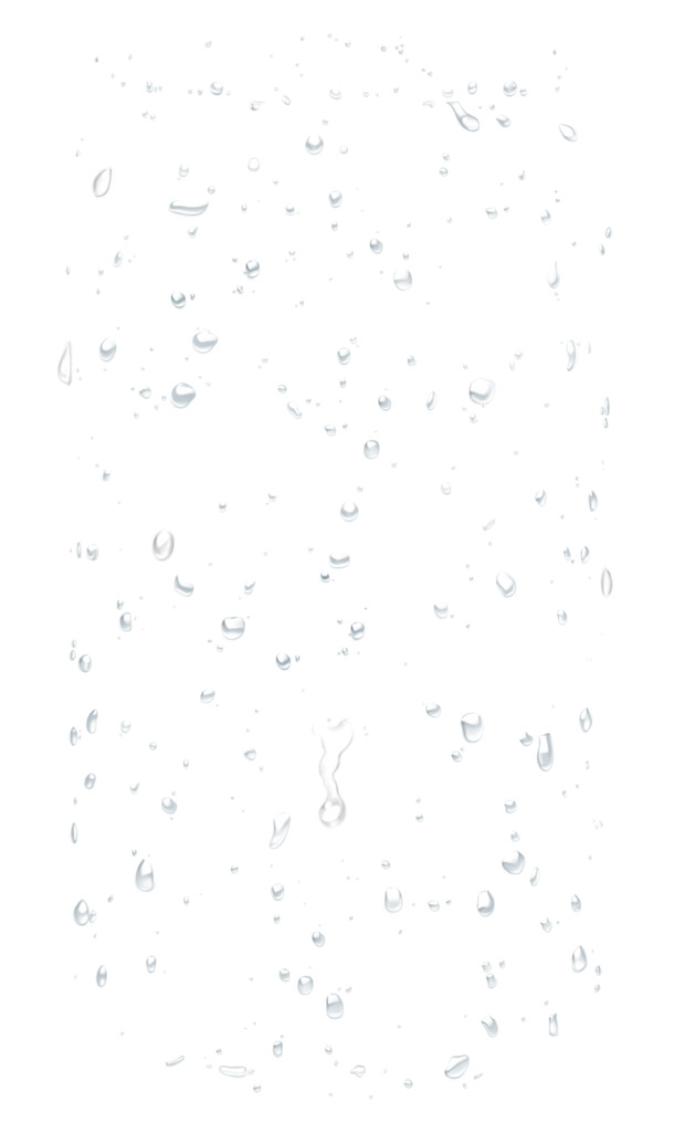 水滴背景 透明水滴 png素材