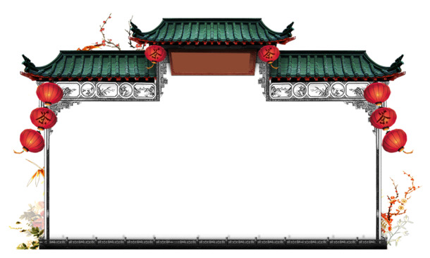 江南墙壁古风