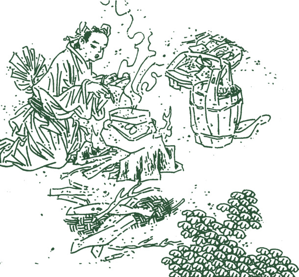 手绘熬制人物创意