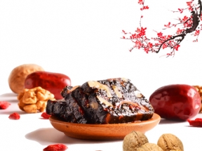美味阿胶糕素材