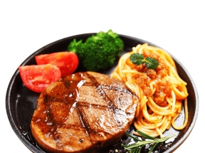 美味的西餐牛排