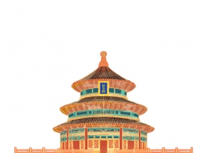 古代建筑物，艺术元素