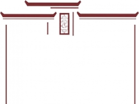 安徽徽派建筑边框简图