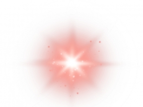 粉色闪耀光芒
