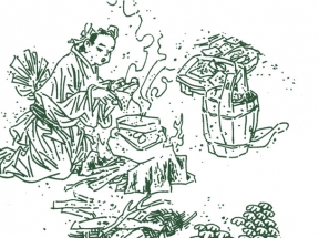 手绘熬制人物创意