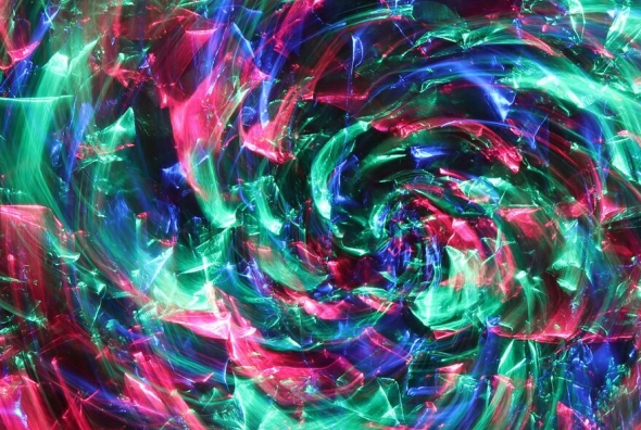 3840x2160 光 模糊 长曝光 眩光 彩色 抽象 4k壁纸 uhd 16:9