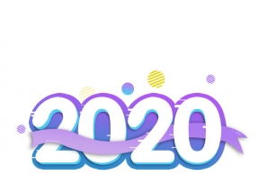 鼠年2020年字体设计
