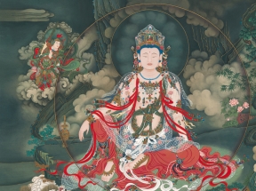 水月观音菩萨高清图片 4K高清壁纸 3840x2400